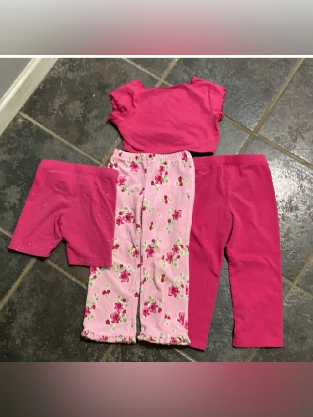 Girls 4T Pretty in Pink Bundle - 4-Piece Mix